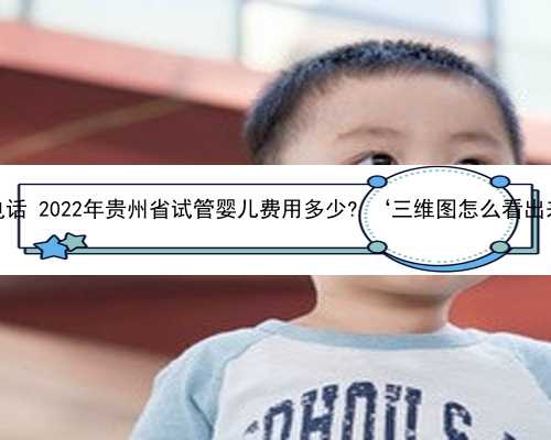 贵州助孕医院电话 2022年贵州省试管婴儿费用多少? ‘三维图怎么看出来是男还